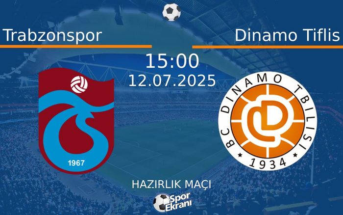 12 Temmuz 2025 Trabzonspor vs Dinamo Tiflis maçı Hangi Kanalda Saat Kaçta Yayınlanacak? 12 Temmuz 2025 Trabzonspor vs Dinamo Tiflis maçı Hangi Kanalda Saat Kaçta Yayınlanacak?