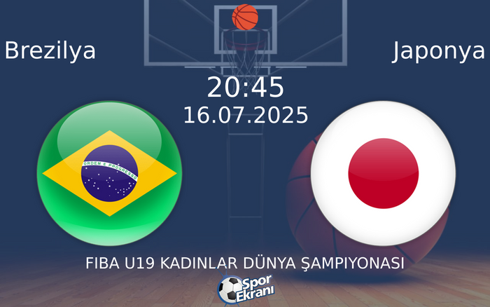 16 Temmuz 2025 Brezilya vs Japonya maçı Hangi Kanalda Saat Kaçta Yayınlanacak? 16 Temmuz 2025 Brezilya vs Japonya maçı Hangi Kanalda Saat Kaçta Yayınlanacak?