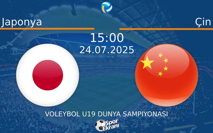 24 Temmuz 2025 Japonya vs Çin maçı Hangi Kanalda Saat Kaçta Yayınlanacak? 24 Temmuz 2025 Japonya vs Çin maçı Hangi Kanalda Saat Kaçta Yayınlanacak?