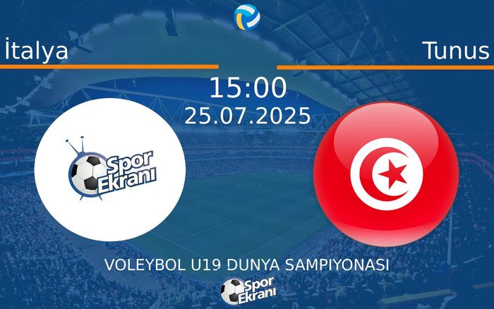 25 Temmuz 2025 İtalya vs Tunus maçı Hangi Kanalda Saat Kaçta Yayınlanacak? 25 Temmuz 2025 İtalya vs Tunus maçı Hangi Kanalda Saat Kaçta Yayınlanacak?