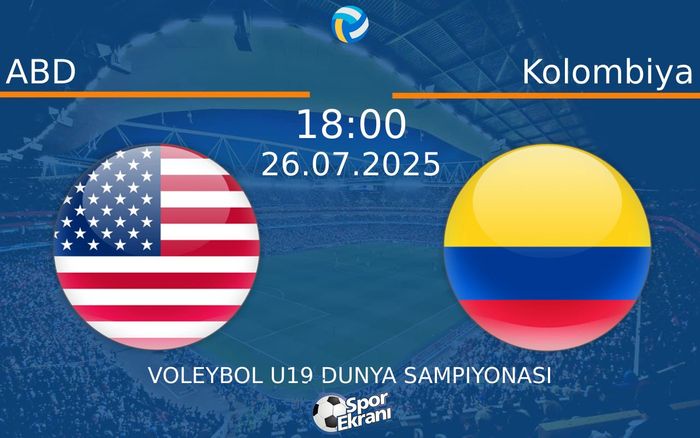 26 Temmuz 2025 ABD vs Kolombiya maçı Hangi Kanalda Saat Kaçta Yayınlanacak? 26 Temmuz 2025 ABD vs Kolombiya maçı Hangi Kanalda Saat Kaçta Yayınlanacak?
