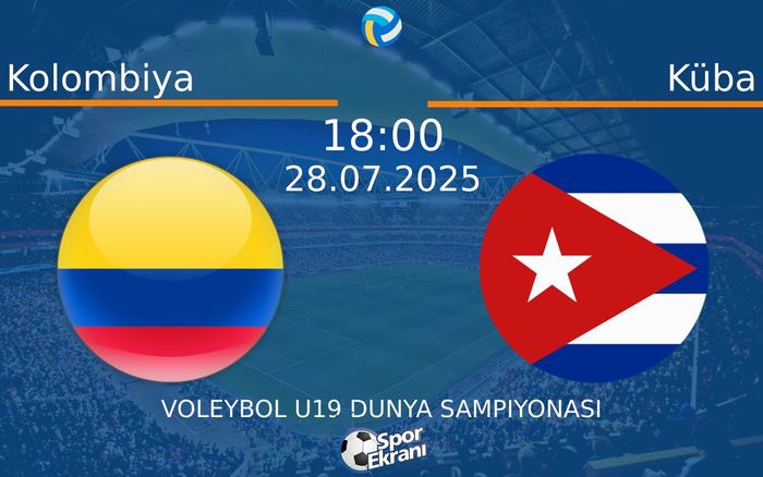 28 Temmuz 2025 Kolombiya vs Küba maçı Hangi Kanalda Saat Kaçta Yayınlanacak? 28 Temmuz 2025 Kolombiya vs Küba maçı Hangi Kanalda Saat Kaçta Yayınlanacak?