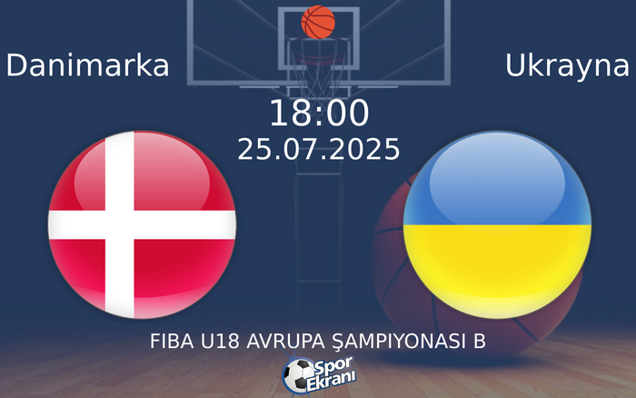 25 Temmuz 2025 Danimarka vs Ukrayna maçı Hangi Kanalda Saat Kaçta Yayınlanacak?
