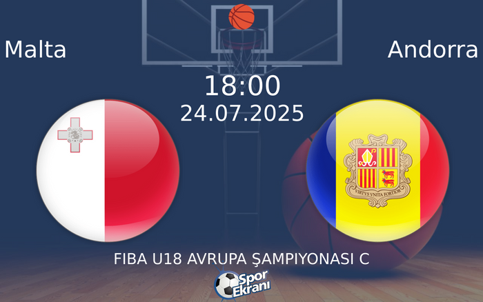24 Temmuz 2025 Malta vs Andorra maçı Hangi Kanalda Saat Kaçta Yayınlanacak? 24 Temmuz 2025 Malta vs Andorra maçı Hangi Kanalda Saat Kaçta Yayınlanacak?