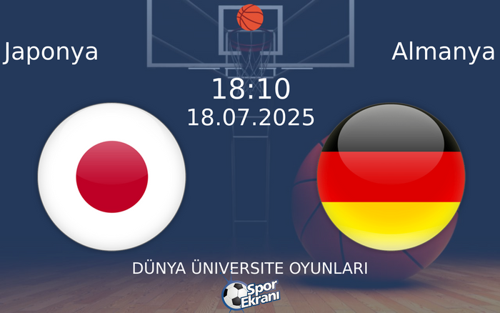 18 Temmuz 2025 Japonya vs Almanya maçı Hangi Kanalda Saat Kaçta Yayınlanacak? 18 Temmuz 2025 Japonya vs Almanya maçı Hangi Kanalda Saat Kaçta Yayınlanacak?