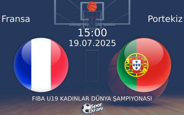 19 Temmuz 2025 Fransa vs Portekiz maçı Hangi Kanalda Saat Kaçta Yayınlanacak? 19 Temmuz 2025 Fransa vs Portekiz maçı Hangi Kanalda Saat Kaçta Yayınlanacak?
