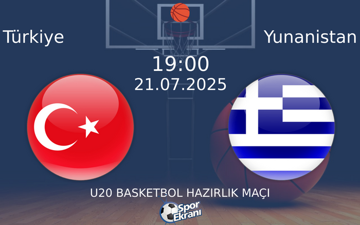 21 Temmuz 2025 Türkiye vs Yunanistan maçı Hangi Kanalda Saat Kaçta Yayınlanacak?