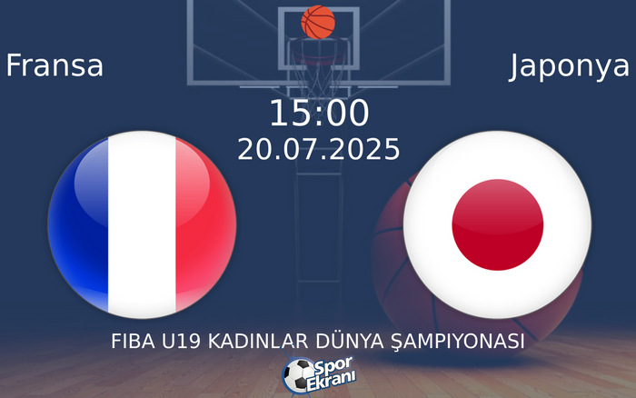 20 Temmuz 2025 Fransa vs Japonya maçı Hangi Kanalda Saat Kaçta Yayınlanacak? 20 Temmuz 2025 Fransa vs Japonya maçı Hangi Kanalda Saat Kaçta Yayınlanacak?