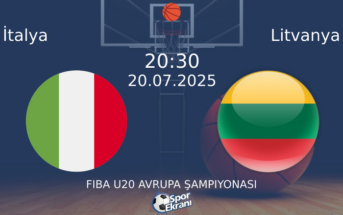 20 Temmuz 2025 İtalya vs Litvanya maçı Hangi Kanalda Saat Kaçta Yayınlanacak? 20 Temmuz 2025 İtalya vs Litvanya maçı Hangi Kanalda Saat Kaçta Yayınlanacak?