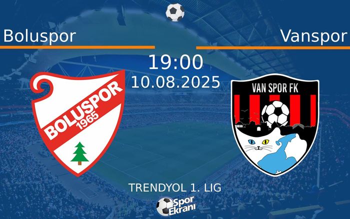 10 Ağustos 2025 Boluspor vs Vanspor maçı Hangi Kanalda Saat Kaçta Yayınlanacak? 10 Ağustos 2025 Boluspor vs Vanspor maçı Hangi Kanalda Saat Kaçta Yayınlanacak?