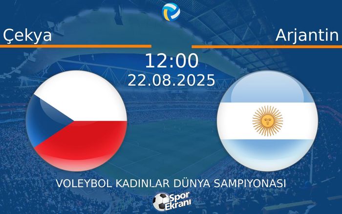 22 Ağustos 2025 Çekya vs Arjantin maçı Hangi Kanalda Saat Kaçta Yayınlanacak? 22 Ağustos 2025 Çekya vs Arjantin maçı Hangi Kanalda Saat Kaçta Yayınlanacak?