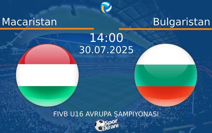 30 Temmuz 2025 Macaristan vs Bulgaristan maçı Hangi Kanalda Saat Kaçta Yayınlanacak? 30 Temmuz 2025 Macaristan vs Bulgaristan maçı Hangi Kanalda Saat Kaçta Yayınlanacak?