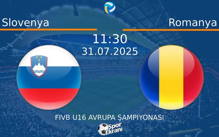 31 Temmuz 2025 Slovenya vs Romanya maçı Hangi Kanalda Saat Kaçta Yayınlanacak? 31 Temmuz 2025 Slovenya vs Romanya maçı Hangi Kanalda Saat Kaçta Yayınlanacak?