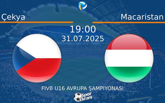 31 Temmuz 2025 Çekya vs Macaristan maçı Hangi Kanalda Saat Kaçta Yayınlanacak? 31 Temmuz 2025 Çekya vs Macaristan maçı Hangi Kanalda Saat Kaçta Yayınlanacak?