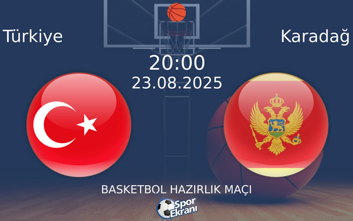23 Ağustos 2025 Türkiye vs Karadağ maçı Hangi Kanalda Saat Kaçta Yayınlanacak? 23 Ağustos 2025 Türkiye vs Karadağ maçı Hangi Kanalda Saat Kaçta Yayınlanacak?