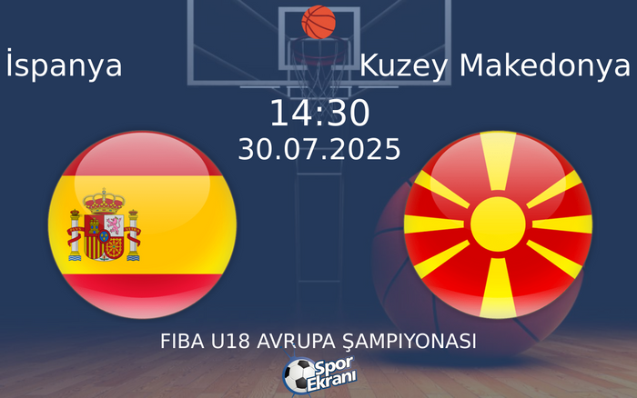 30 Temmuz 2025 İspanya vs Kuzey Makedonya maçı Hangi Kanalda Saat Kaçta Yayınlanacak?