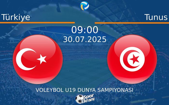 30 Temmuz 2025 Türkiye vs Tunus maçı Hangi Kanalda Saat Kaçta Yayınlanacak?
