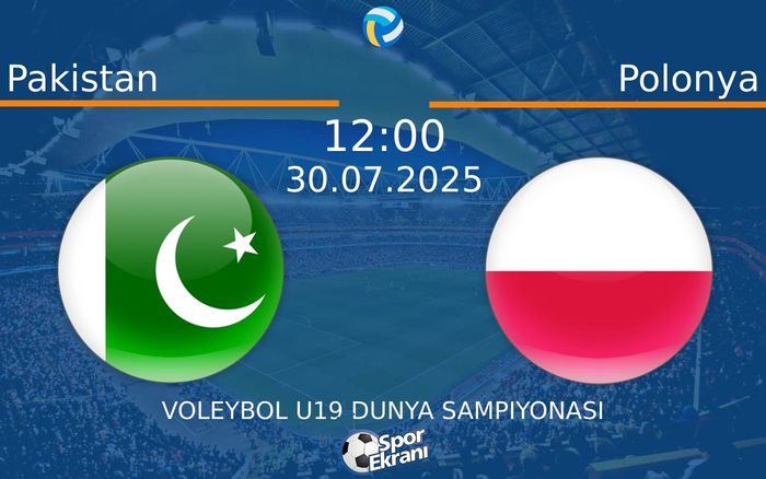 30 Temmuz 2025 Pakistan vs Polonya maçı Hangi Kanalda Saat Kaçta Yayınlanacak? 30 Temmuz 2025 Pakistan vs Polonya maçı Hangi Kanalda Saat Kaçta Yayınlanacak?