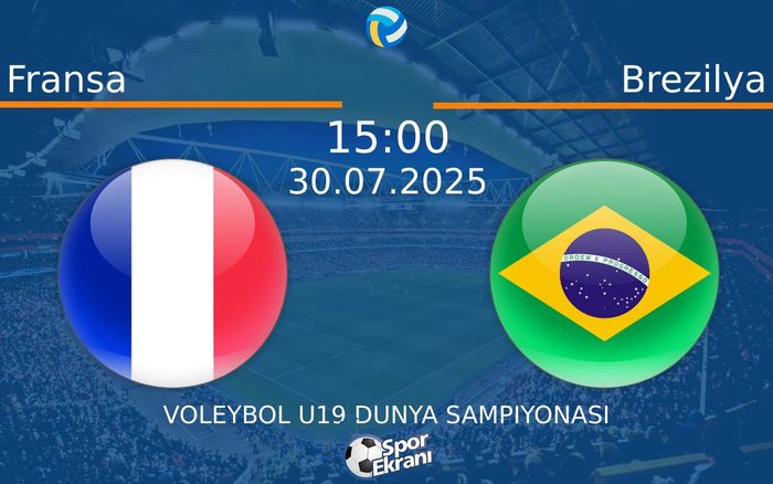 30 Temmuz 2025 Fransa vs Brezilya maçı Hangi Kanalda Saat Kaçta Yayınlanacak? 30 Temmuz 2025 Fransa vs Brezilya maçı Hangi Kanalda Saat Kaçta Yayınlanacak?