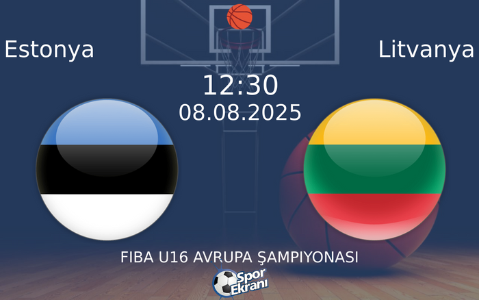 08 Ağustos 2025 Estonya vs Litvanya maçı Hangi Kanalda Saat Kaçta Yayınlanacak? 08 Ağustos 2025 Estonya vs Litvanya maçı Hangi Kanalda Saat Kaçta Yayınlanacak?