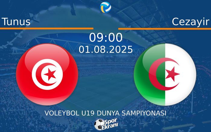 01 Ağustos 2025 Tunus vs Cezayir maçı Hangi Kanalda Saat Kaçta Yayınlanacak? 01 Ağustos 2025 Tunus vs Cezayir maçı Hangi Kanalda Saat Kaçta Yayınlanacak?