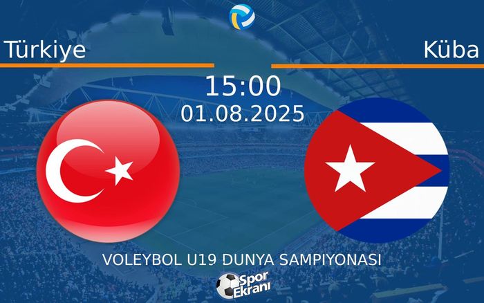 01 Ağustos 2025 Türkiye vs Küba maçı Hangi Kanalda Saat Kaçta Yayınlanacak? 01 Ağustos 2025 Türkiye vs Küba maçı Hangi Kanalda Saat Kaçta Yayınlanacak?
