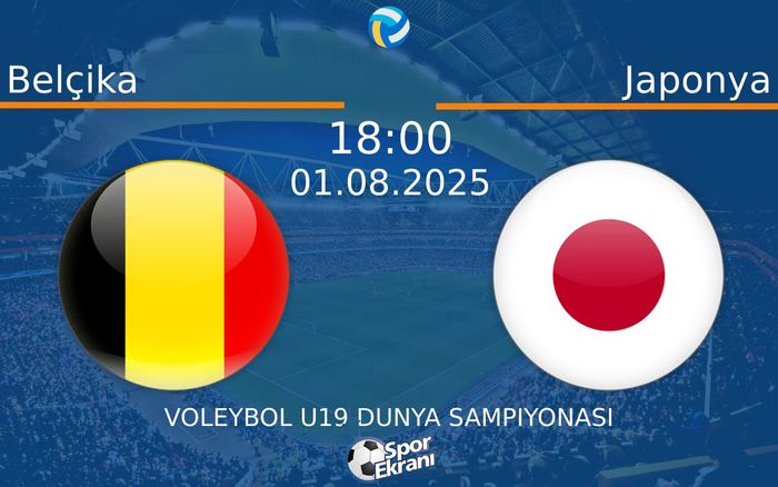 01 Ağustos 2025 Belçika vs Japonya maçı Hangi Kanalda Saat Kaçta Yayınlanacak? 01 Ağustos 2025 Belçika vs Japonya maçı Hangi Kanalda Saat Kaçta Yayınlanacak?