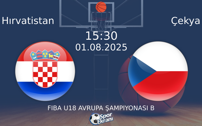01 Ağustos 2025 Hırvatistan vs Çekya maçı Hangi Kanalda Saat Kaçta Yayınlanacak? 01 Ağustos 2025 Hırvatistan vs Çekya maçı Hangi Kanalda Saat Kaçta Yayınlanacak?