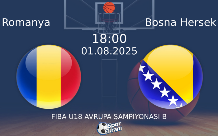 01 Ağustos 2025 Romanya vs Bosna Hersek maçı Hangi Kanalda Saat Kaçta Yayınlanacak? 01 Ağustos 2025 Romanya vs Bosna Hersek maçı Hangi Kanalda Saat Kaçta Yayınlanacak?
