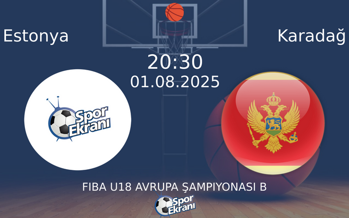 01 Ağustos 2025 Estonya vs Karadağ maçı Hangi Kanalda Saat Kaçta Yayınlanacak? 01 Ağustos 2025 Estonya vs Karadağ maçı Hangi Kanalda Saat Kaçta Yayınlanacak?