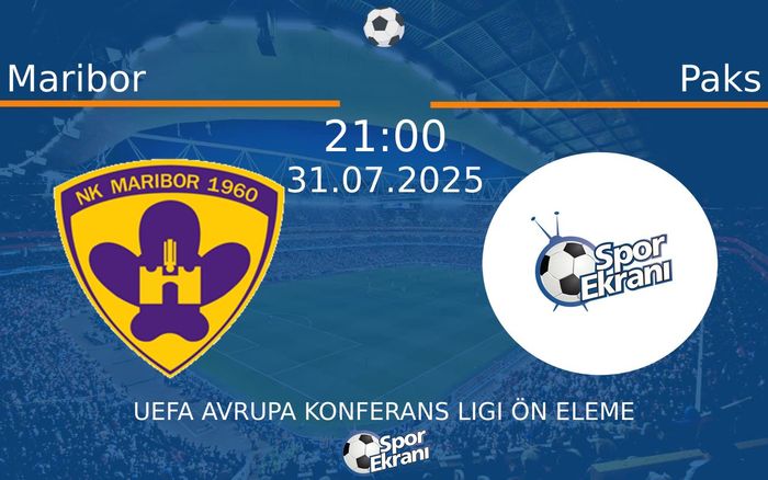 31 Temmuz 2025 Maribor vs Paks maçı Hangi Kanalda Saat Kaçta Yayınlanacak? 31 Temmuz 2025 Maribor vs Paks maçı Hangi Kanalda Saat Kaçta Yayınlanacak?