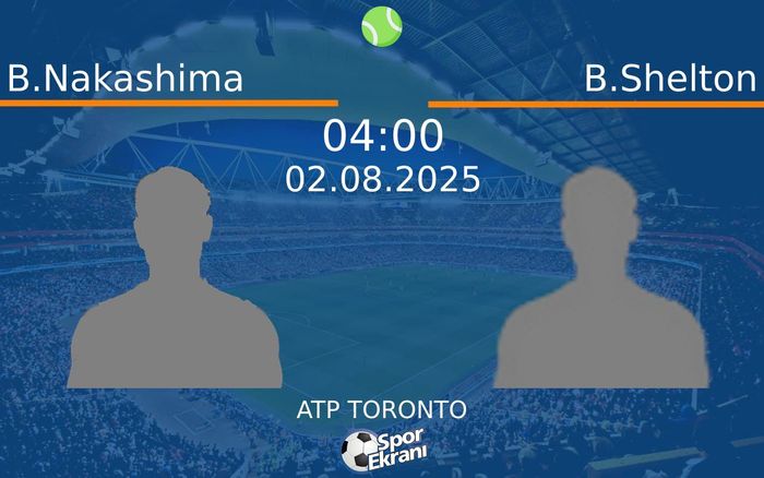02 Ağustos 2025 B.Nakashima vs B.Shelton maçı Hangi Kanalda Saat Kaçta Yayınlanacak?