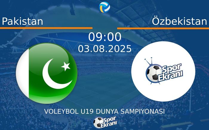 03 Ağustos 2025 Pakistan vs Özbekistan maçı Hangi Kanalda Saat Kaçta Yayınlanacak?