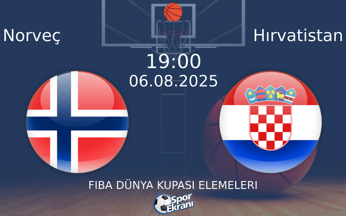 06 Ağustos 2025 Norveç vs Hırvatistan maçı Hangi Kanalda Saat Kaçta Yayınlanacak?