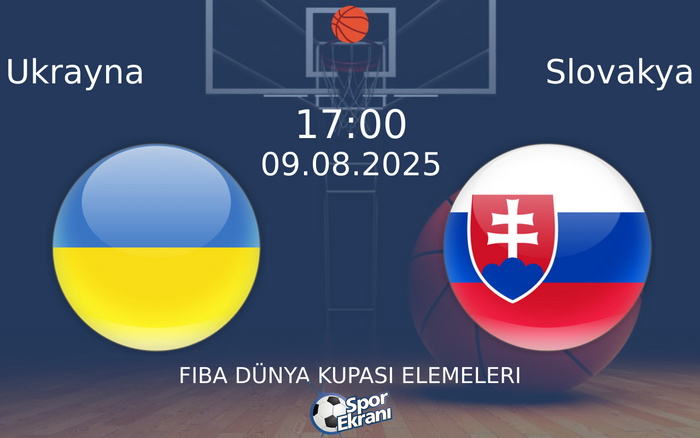 09 Ağustos 2025 Ukrayna vs Slovakya maçı Hangi Kanalda Saat Kaçta Yayınlanacak? 09 Ağustos 2025 Ukrayna vs Slovakya maçı Hangi Kanalda Saat Kaçta Yayınlanacak?