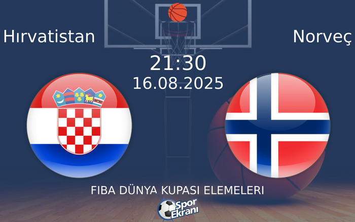 16 Ağustos 2025 Hırvatistan vs Norveç maçı Hangi Kanalda Saat Kaçta Yayınlanacak? 16 Ağustos 2025 Hırvatistan vs Norveç maçı Hangi Kanalda Saat Kaçta Yayınlanacak?
