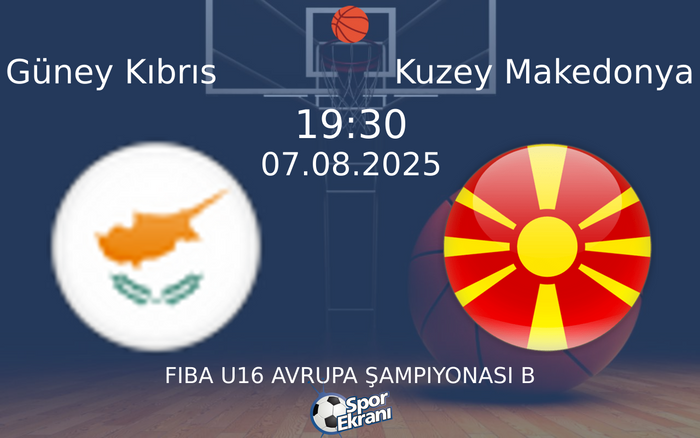 07 Ağustos 2025 Güney Kıbrıs vs Kuzey Makedonya maçı Hangi Kanalda Saat Kaçta Yayınlanacak?