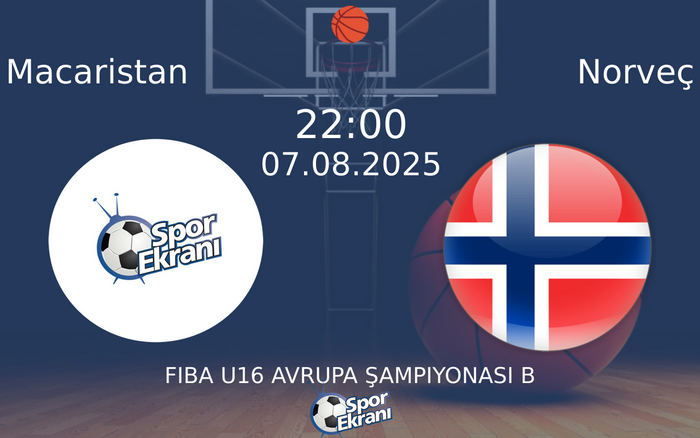 07 Ağustos 2025 Macaristan vs Norveç maçı Hangi Kanalda Saat Kaçta Yayınlanacak? 07 Ağustos 2025 Macaristan vs Norveç maçı Hangi Kanalda Saat Kaçta Yayınlanacak?