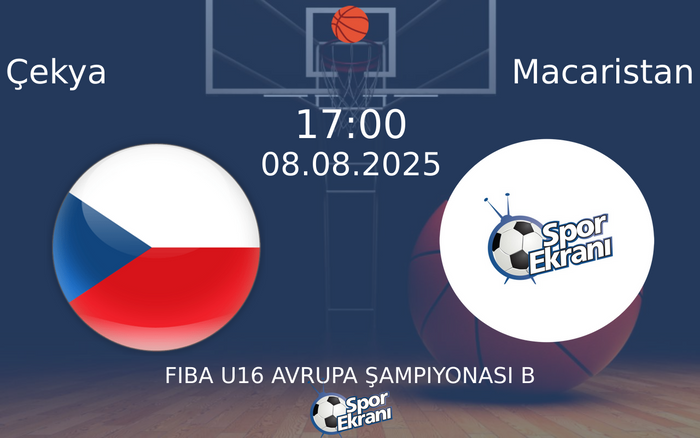 08 Ağustos 2025 Çekya vs Macaristan maçı Hangi Kanalda Saat Kaçta Yayınlanacak? 08 Ağustos 2025 Çekya vs Macaristan maçı Hangi Kanalda Saat Kaçta Yayınlanacak?