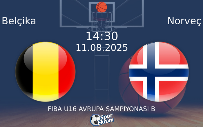 11 Ağustos 2025 Belçika vs Norveç maçı Hangi Kanalda Saat Kaçta Yayınlanacak?