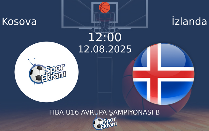 12 Ağustos 2025 Kosova vs İzlanda maçı Hangi Kanalda Saat Kaçta Yayınlanacak? 12 Ağustos 2025 Kosova vs İzlanda maçı Hangi Kanalda Saat Kaçta Yayınlanacak?