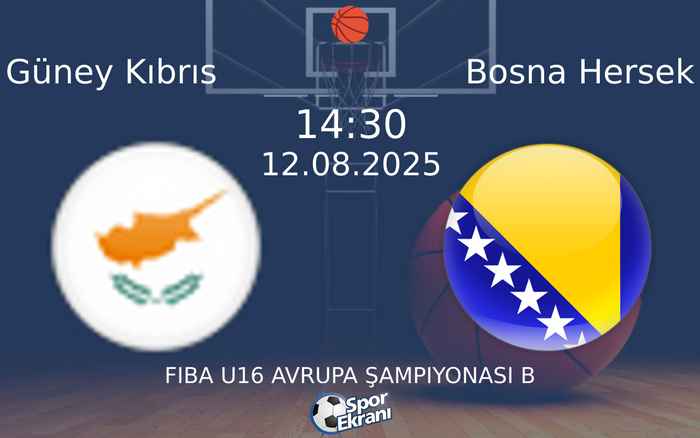 12 Ağustos 2025 Güney Kıbrıs vs Bosna Hersek maçı Hangi Kanalda Saat Kaçta Yayınlanacak? 12 Ağustos 2025 Güney Kıbrıs vs Bosna Hersek maçı Hangi Kanalda Saat Kaçta Yayınlanacak?