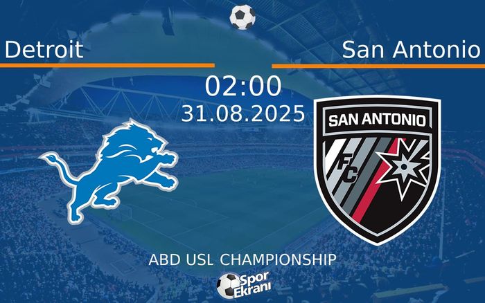 31 Ağustos 2025 Detroit vs San Antonio maçı Hangi Kanalda Saat Kaçta Yayınlanacak? 31 Ağustos 2025 Detroit vs San Antonio maçı Hangi Kanalda Saat Kaçta Yayınlanacak?