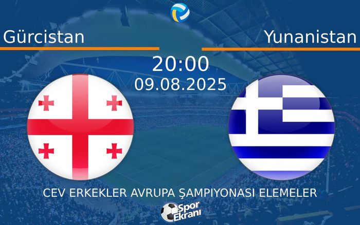09 Ağustos 2025 Gürcistan vs Yunanistan maçı Hangi Kanalda Saat Kaçta Yayınlanacak? 09 Ağustos 2025 Gürcistan vs Yunanistan maçı Hangi Kanalda Saat Kaçta Yayınlanacak?