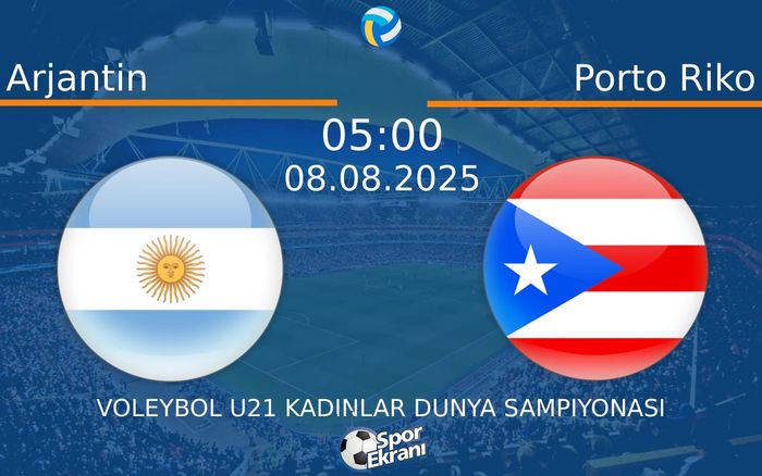 08 Ağustos 2025 Arjantin vs Porto Riko maçı Hangi Kanalda Saat Kaçta Yayınlanacak? 08 Ağustos 2025 Arjantin vs Porto Riko maçı Hangi Kanalda Saat Kaçta Yayınlanacak?