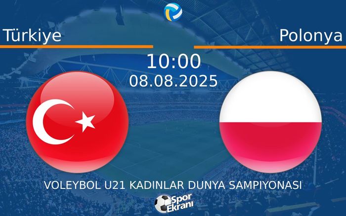 08 Ağustos 2025 Türkiye vs Polonya maçı Hangi Kanalda Saat Kaçta Yayınlanacak?