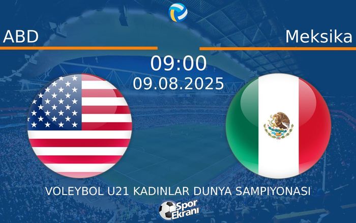 09 Ağustos 2025 ABD vs Meksika maçı Hangi Kanalda Saat Kaçta Yayınlanacak?