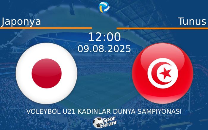09 Ağustos 2025 Japonya vs Tunus maçı Hangi Kanalda Saat Kaçta Yayınlanacak? 09 Ağustos 2025 Japonya vs Tunus maçı Hangi Kanalda Saat Kaçta Yayınlanacak?