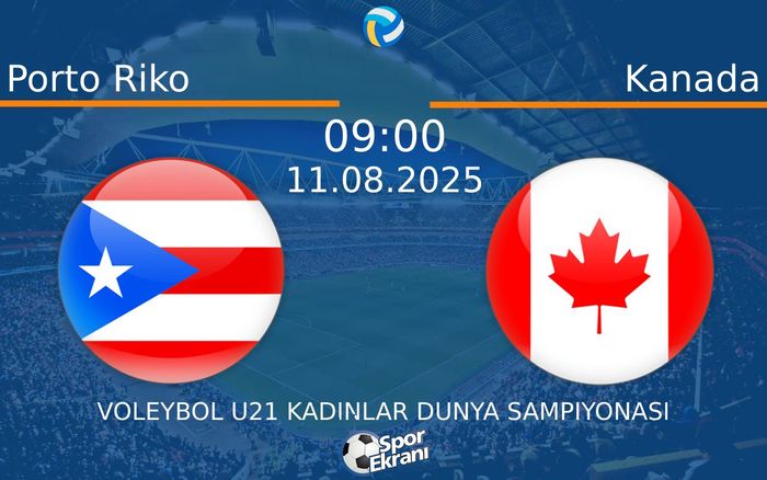 11 Ağustos 2025 Porto Riko vs Kanada maçı Hangi Kanalda Saat Kaçta Yayınlanacak?