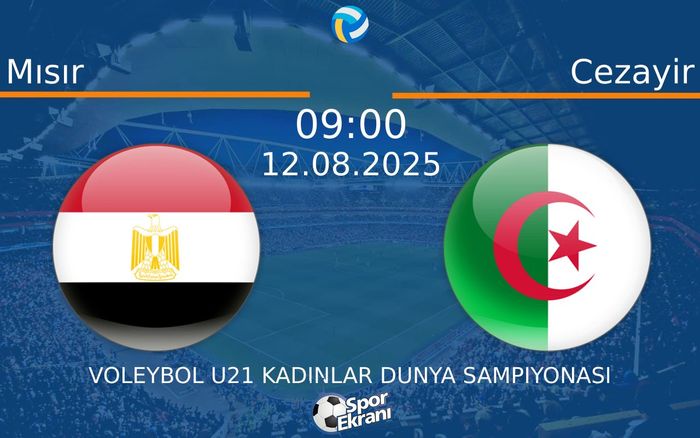 12 Ağustos 2025 Mısır vs Cezayir maçı Hangi Kanalda Saat Kaçta Yayınlanacak?